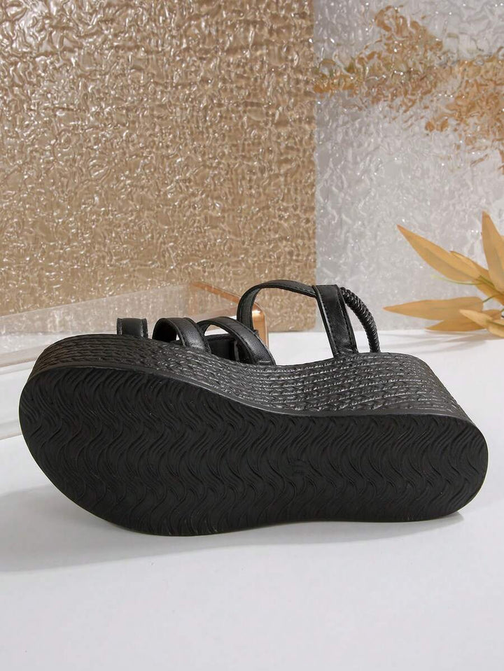 Women's Wedge Espadrille Strappy Sandals