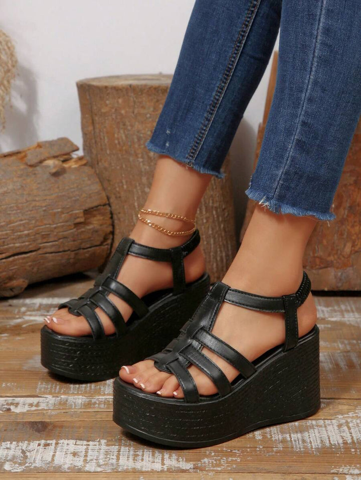Women's Wedge Espadrille Strappy Sandals