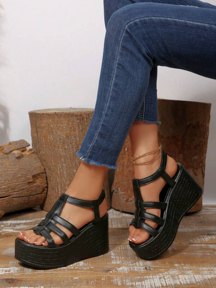 Women's Wedge Espadrille Strappy Sandals
