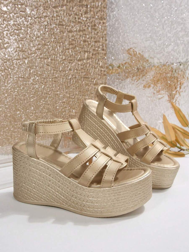 Women's Wedge Espadrille Strappy Sandals