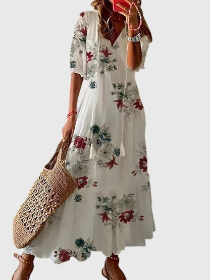 Women's Boho Vintage Summer Dress