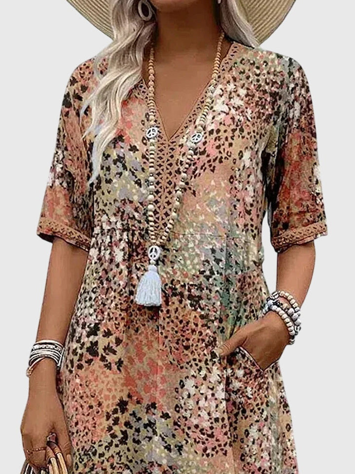 Women's Floral Midi Dress