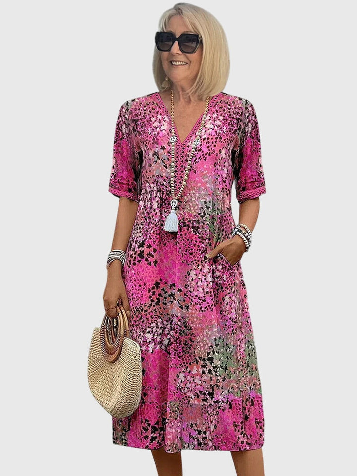 Women's Floral Midi Dress
