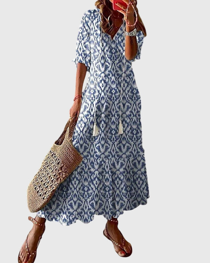 Women's Boho Vintage Summer Dress