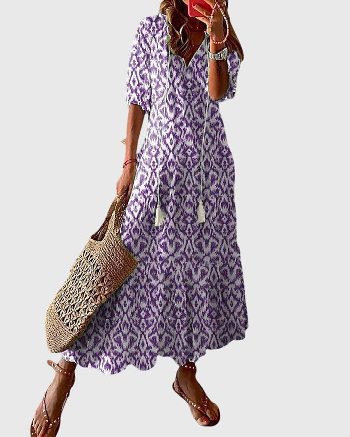 Women's Boho Vintage Summer Dress