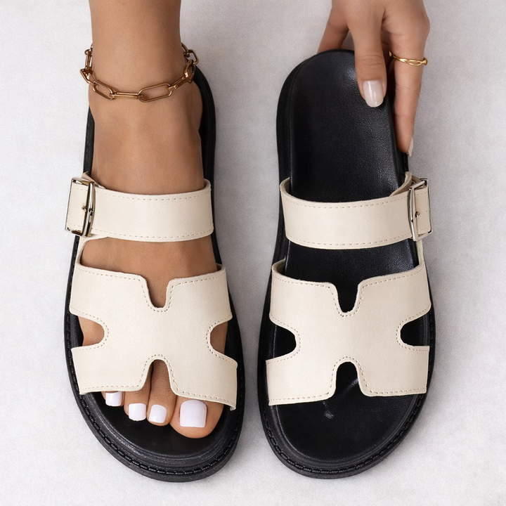 Women’s Walking Sandals with Adjustable Buckle Strap