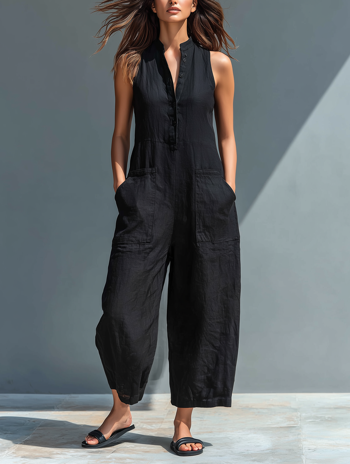 Women's Sleeveless Jumpsuit