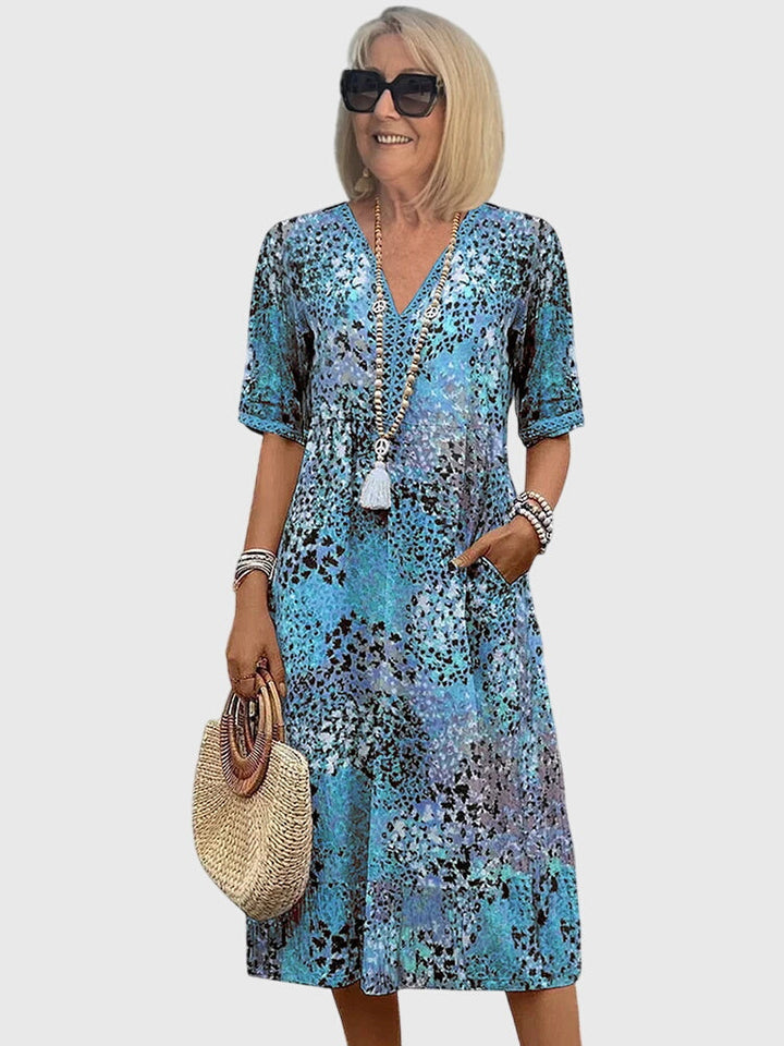Women's Floral Midi Dress