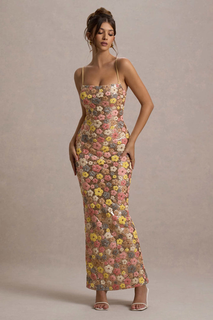 Women's Floral Maxi Dress
