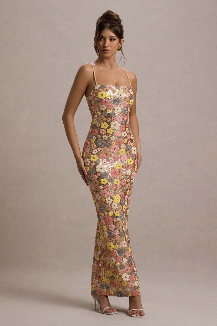 Women's Floral Maxi Dress