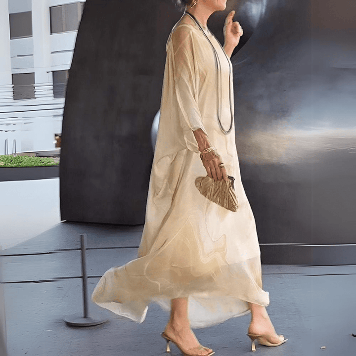 Women’s Draped Occasion Dress | Maxi